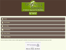 Tablet Screenshot of dentist-holistic.com